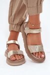 Sandały Model Zazoo 40443 Gold - Step in style