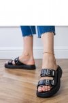 Sandał Klapki Model Liluna DFY-9 Black - PRIMO