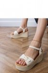 Sandały Model Sarni LOLO22 Beige - PRIMO