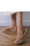 Sandał Klapki Model Umsa LOLO27 Brown - PRIMO