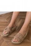 Sandał Klapki Model Lunda LOLO28 Brown - PRIMO