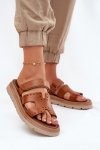 Sandał Klapki Model Zazoo 40440 Brown - Step in style