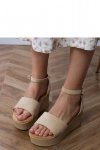 Sandały Model Ganra LOLO23 Dark Beige - PRIMO