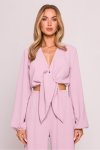 Bluzka Model MOE861 Dirty Pink - Moe