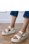 Sandały Model Areka YQ77-19 White - PRIMO
