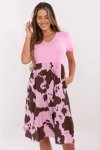 Sukienka Model DHJ-SK-253701.80 Pink - Italy Moda