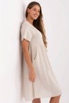 Sukienka Model MO-SK-1005.67 Beige - Italy Moda