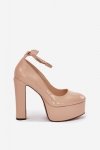Czółenka Model Nianka C-240 Beige - Step in style