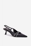Czółenka Model Jelmia P-1399 Black - Step in style