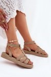 Sandały Model Kartia NN615 Khaki - Step in style