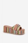 Sandał Klapki Model Isolene 55-A08 Multicolor - Step in style