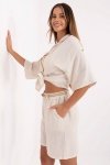 Szorty Damskie Model MI-SN-6620.72P Light Beige - Italy Moda