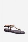 Sandały Model Fiolalia 8088 Black - Step in style