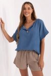 Bluzka Model MO-BZ-242301.61 Dark Blue - Italy Moda