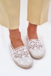 Espadryle Model Adelira WD251 White - Step in style