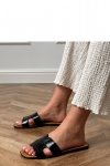 Sandał Klapki Model Sarini DM461 Black - PRIMO