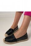 Espadryle Model Zelvira CZ-5 Black - PRIMO