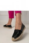 Espadryle Model Zelvira CZ-5 Black - PRIMO
