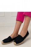 Espadryle Model Plevis CZ-3 Black - PRIMO