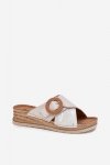 Sandał Klapki Model Inblu RV000012 Light Beige - Step in style