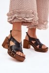 Sandały Model Zazoo 1081 Black - Step in style