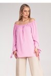 Bluzka Model M1133 Pink - Figl