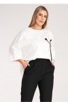 Bluzka Model M1118 White - Figl