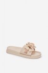 Sandał Klapki Model Lynara CK323 Light Beige - Step in style