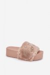 Sandał Klapki Model Livira BG213P Beige - Step in style