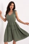 Sukienka Model MI-SK-92179.14 Khaki - Italy Moda