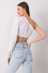 Bluzka Model 341-BZ-5267.05 White - Rue Paris