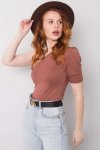 Bluzka Model 95-BZ-190101.22P Brown - Rue Paris