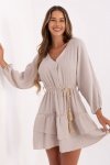 Spodnie Sukienka Model MI-SK-A5079.27 Beige - Italy Moda