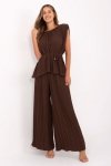 Spodnie Komplet Model MI-KMPL-A2554.69 Dark Brown - Italy Moda