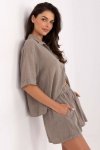 Spodnie Komplet Model TW-KMPL-BI-30480.90 Dark Beige - Och Bella