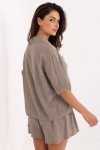 Spodnie Komplet Model TW-KMPL-BI-30480.90 Dark Beige - Och Bella