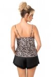 Piżama Damska Model Sheila 1/2 Black - Donna