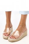 Sandał Klapki Model Felicity F477 Beige - PRIMO