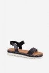 Sandały Model Velara 9695-PL Black - Step in style