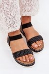Sandały Model Velara 9695-PL Black - Step in style