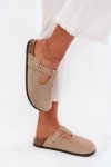 Sandał Klapki Model Lirina 98-263 Beige - Step in style