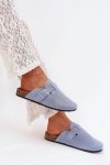 Sandał Klapki Model Klarae H5088 Blue - Step in style