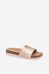 Sandał Klapki Model Vessira AM247 Gold - Step in style