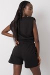 Spodnie Komplet Model HG-KMPL-5447.14X Black - Rue Paris