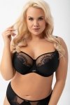 Biustonosz Soft Model Evia K937 Black - Gorsenia Lingerie
