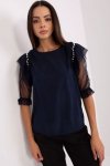 Bluzka Model LK-BZ-506682.26P Navy - Lakerta