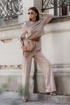 Spodnie Komplet Model Carmen 356754782 Beige - LaBalancia