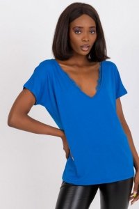 T-shirt Damski Model RV-TS-7665.91 Cobalt - BFG
