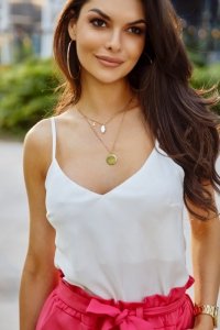 Koszulka Top Model 09858 White - Fasardi
