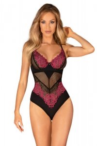 Body Model Rosenty Black/Pink - Obsessive